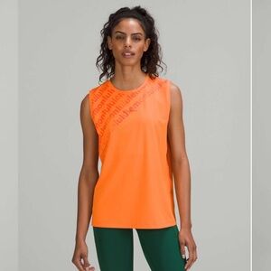 Lululemon All Yours Graphic Tank Top *Vitasea
Orange Frappe Size 14